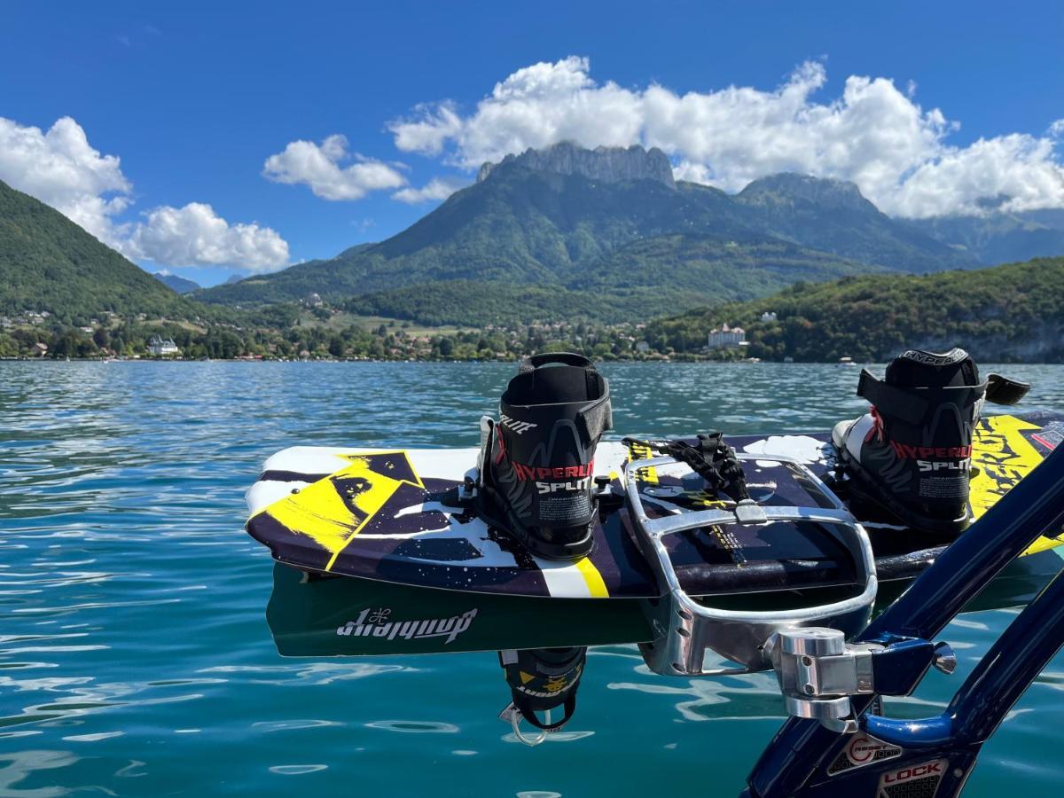 Entre Lac D'Annecy Et Montagnes, Golf Et Parapente A Pieds Talloires Kültér fotó